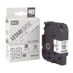 MAX этикетка принтер Be pop Mini 18mm ширина лента белый земля чёрный знак LM-L518BW