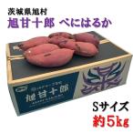 ショッピングさつまいも 茨城県 旭村 熟成さつまいも「旭甘十郎 紅はるか」 Sサイズ約5kg　送料無料