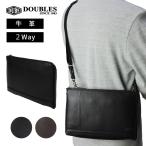 クラッチバッグ ショルダーバッグ メンズ 2way レザー イタリアン牛革 本革 斜め掛け 肩掛け DOUBLES ダブルス KKR-1160