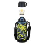 サーモス 水筒 真空断熱2ウェイボトル 0.8L/0.83L ブラックイエロー 直飲み コッ