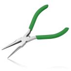 LEONTOOL 先細ラジオペンチ ミニリードペンチ 先細ペンチ ラジオペンチ ギザなし
