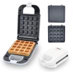 applife 2in1 着脱式 ホットサンドメーカー&ワッフルメーカー シングル | ホッ