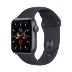 新品　Apple Watch SE 本体 GPSモデル 40mm スペースグレイアルミニウムケース と ミッドナイトスポーツバンド MKQ13J/A アップル