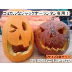 【訳あり】ジャック・オー・ランタン用かぼちゃ3個ミニセット Sサイズ1kg