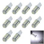 ショッピングクリアランス価格 【並行輸入品】10個 ホワイト 車用 T10 W5W テールバルブ クリアランスランプ 28エミッター 1206 SMD LED 147 152 158 12961 A048-W 部品 カスタムパーツ