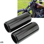 【並行輸入品】 ハーレー ソフテイル ブレイクアウト FXBR FXBRS 2018年-2024 145mm バイク フロント フォーク ガード カバー チューブs カスタム パーツ