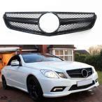 フロント グリル メルセデス-ベンツ W207 E クーペ 2 ドア 2009年-2013年 E250 E300 E350 E500 E550 AMG バンパー フード メッシュ グリル
