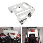 バイク Detachable ソロ マウント ラック ハーレー ツーリング Tour Pak ロードキング ロードグライド ストリートグライド FLHR 2009年-2013年 2012年 2011年