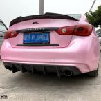PSM ハイ Kick トランク スポイラー インフィニティ Q50 Q50S 2.0T 2.2D 3.0T 3.5V6 V37 リア トランク テール ウィング キット 2013年-2023