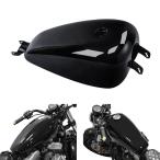 バイク 2.6Gal 10L ガソリン ガソリン タンク キャブ ハーレー スポーツスター アイアン XL 883 XL1200 2004年-2006年 2005年 キャブレター バージョン