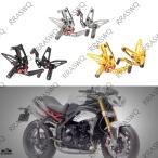 ショッピング2012 【並行輸入品】 トライアンフ スピードトリプル 1050 2011年 2012年 2013年 2014年 CNC 調整可 フットレスト フット ペグ Rエース カスタム パーツ