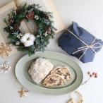 【富良野花七曜】 クリスマスリース ＆ シュトーレン クリスマスギフトセット ＊ プリザーブドフラワー ＊ 北海道産小麦 シュトレン クリスマス おしゃれ