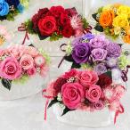 プリザーブドフラワー 花 誕生日プレゼント ギフト 女性 女友達 母 結婚祝い 定年 退職祝い お祝い バラ ブリザードフラワー Panier パニエ