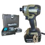 新品未使用 makita マキタ 充電式インパクトドライバ  TD173DRGXO　純正バッテリー2個セット  オリーブ