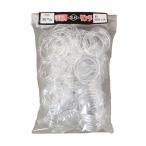 透明リング 30mm 100個入 プラスチック リング 手芸用 SH島村