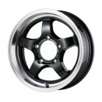 ショッピングドゥ DOALL CST ZERO1 HYPER S 16インチ 5.5J +22 5-139.7 ブラックポリッシュ 1本 ドゥオール CST 01ハイパー S