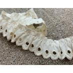  хлопок сырой . оборка гонки сделано в Японии 30mm ширина No.25466