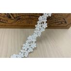  Chemical гонки . цветок . Heart "теплый" белый сделано в Японии 13mm ширина No.oc354089