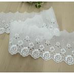  хлопок гонки роза рисунок сделано в Японии примерно 75mm ширина белый No.SP-92072 хлопок гонки [ ограниченное количество ]