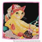  кошка искусство she Neal тканый полотенце носовой платок [ Grand *oda белка k]do Mini k*nyangru[CAT ART]
