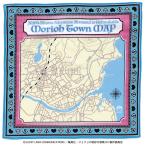 ショッピングハンカチ ジョジョの奇妙な冒険　ダイヤモンドは砕けない　プリントハンカチ　杜王町マップ　ブルー