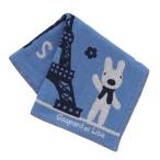 リサとガスパール　3重ガーゼハンカチ　エ