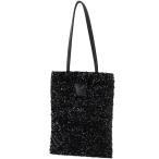 ショッピングスパンコール アナ スイ　エコバッグ　スパンコール　ブラック