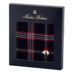  Brooks Brothers таблица марля земля * обратная сторона полотенце носовой платок ( бренд специальный подарочная коробка ввод ) signature tartan темно-синий 