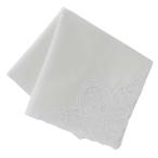  Junko Shimada emb носовой платок 8202 белый | вышивка свадьба подарок подарок день рождения . работа .. носовой платок -f праздничные обряды простой 