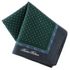  Brooks Brothers легкий уход принт носовой платок 0005 зеленый [Brooks Brothers]