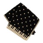 atsu koma tano три слоя марля носовой платок [ полька-дот клавиатура маленький ] 0505 черный 