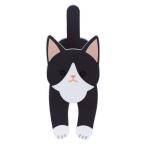 東洋ケース　マグネットフッククリップ　ハチワレ ハンズ