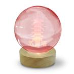  Япония Trust технология (JTT) 3D Crystal Ball свет JAPAN 3D искусство CRYBALL-GOJU-RGBR. -слойный .RGB рукоятка z