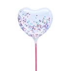 ki She's ba Rune 4H прозрачный темно синий feti24905 Heart красочный рукоятка z