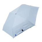 ゼロアンド（-0＆）×ラディクール（RADICOOL）　晴雨兼用折りたたみ傘　58cm　サックス ハンズ