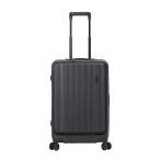 バーマス(BERMAS) トラベルスマート フロントオープン 60551 マットブラック 56cm 53L ハンズ