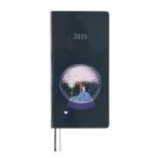 【2025年4月始まり】ほぼ日手帳 weeks 久保田寛子 B6スリム ウィークリーレフト 夜桜スノードーム 月曜始まり ハンズ