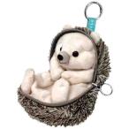 サンスター文具　丸まるポーチ　まるまるず　S2339498　はりねずみブラウン ハンズ