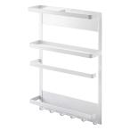 山崎実業　タワー（tower）　キッチンペーパーホルダー　マグネット冷蔵庫サイドラック　2744　ホワイト ハンズ