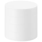  Yamazaki реальный индустрия tower аксессуары tray 4 уровень 4068 белый рукоятка z