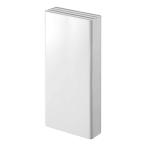 山崎実業　タワー（tower）　マグネット包丁スタンド　5148　ホワイト ハンズ