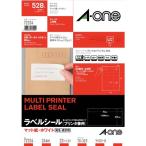 エーワン　ラベルシール　プリンタ兼用　A4　24面　上下余白付　72324　マット紙　ホワイト　22シート入│インデックス・ラベル　ラベルシール ハン
