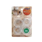 ツチノ　脚キャップ　丸　クリアー　24mm　4個入│フローリング傷防止グッズ　椅子脚カバー 東急ハンズ