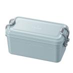 ショッピングランチボックス ハンズオリジナル　デジュネ　ランチボックス　抗菌仕様　2段　ブルー ハンズ