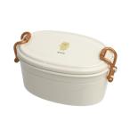 サブヒロモリ　ムームーフレンズ　オーバルタイトランチ2段　610mL　PCA4049−00　みるくねこ ハンズ