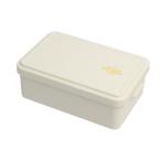 サブヒロモリ　ユニモア　スクエアランチ1段　600mL　PCA4054−02　ホワイト ハンズ