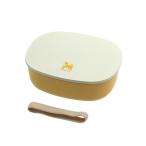 サブヒロモリ　きちじつ　木目一段弁当　610mL　アイボリー　柴犬 ハンズ