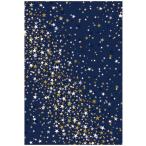 Z&K( Z and Kei ) упаковка бумага roll 31-734 Sparkling Star темно-синий 1 листов ввод рукоятка z