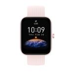 アマズフィット（Amazfit）　スマートウォッチ　Bip3ProPK　ピンク│時計　デジタル時計 ハンズ