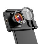 APEXEL 100mm HDマクロレンズ スマートフォン用 携帯用 レンズセット CPLフィルター付き 携帯便利 使用簡単 ストレッチクリ